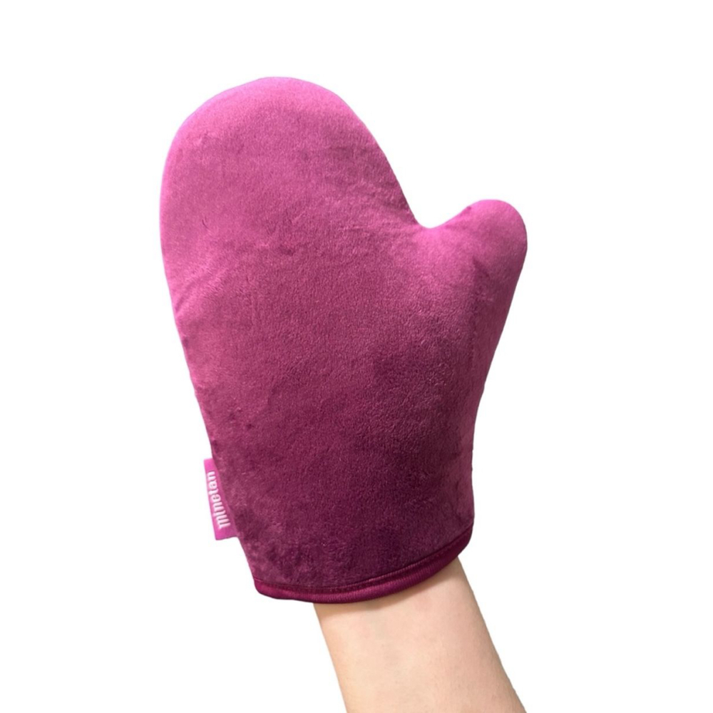 MineTan Self Tanning Mitt Bronze Spray Tan Applicator, Smoothing, Streak-Free
